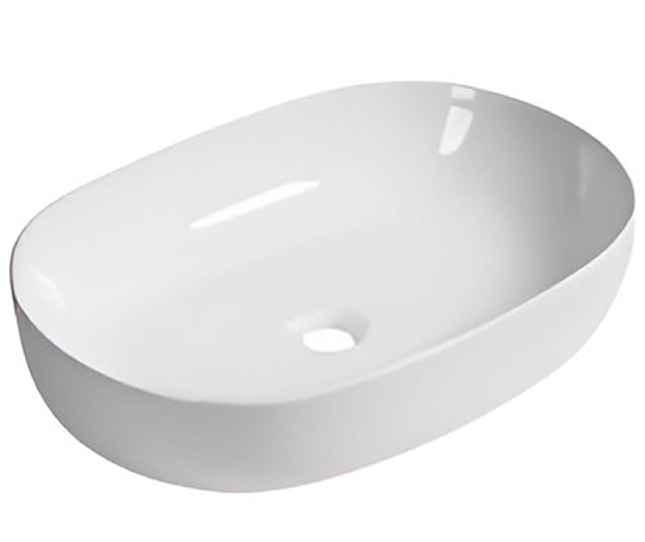 LAVAMANOS VESSEL JABALON BLANCO BRILLANT