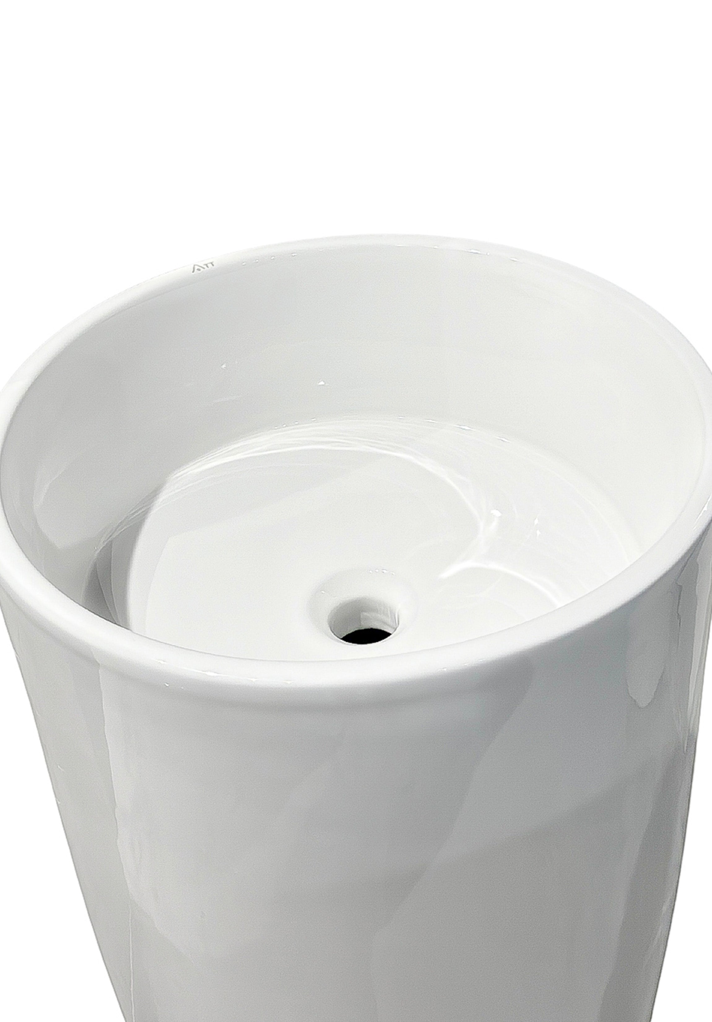 LAVAMANOS PEDESTAL TORRI BLANCO BRILLA