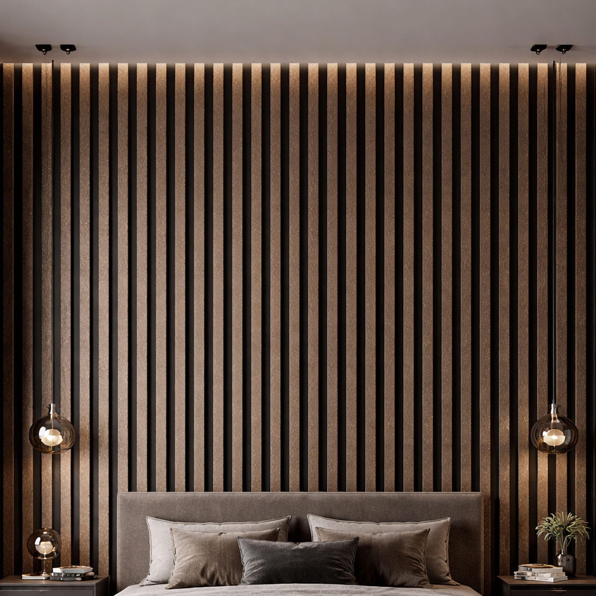 PANEL PS WALNUT BICOLOR 2900X121.7X21.3