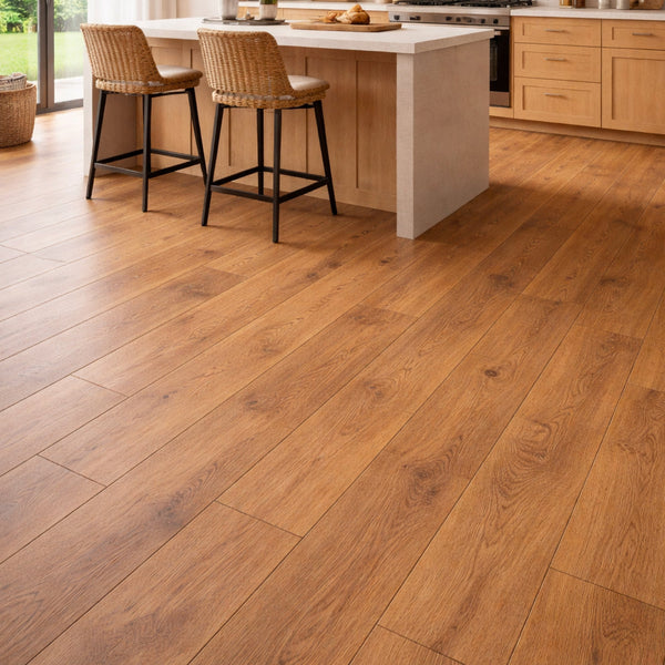 PISO LAMINADO FAGEDA 1220X200X8MM AC3