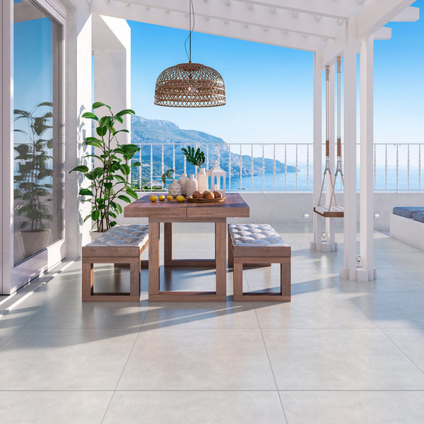 YORK GRIS 86X86 RUSTICO RECT