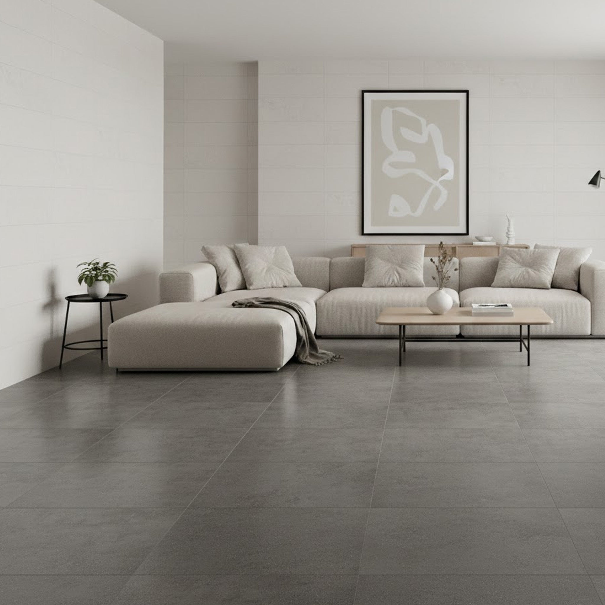 AVENUE GREY 60X60 MATE