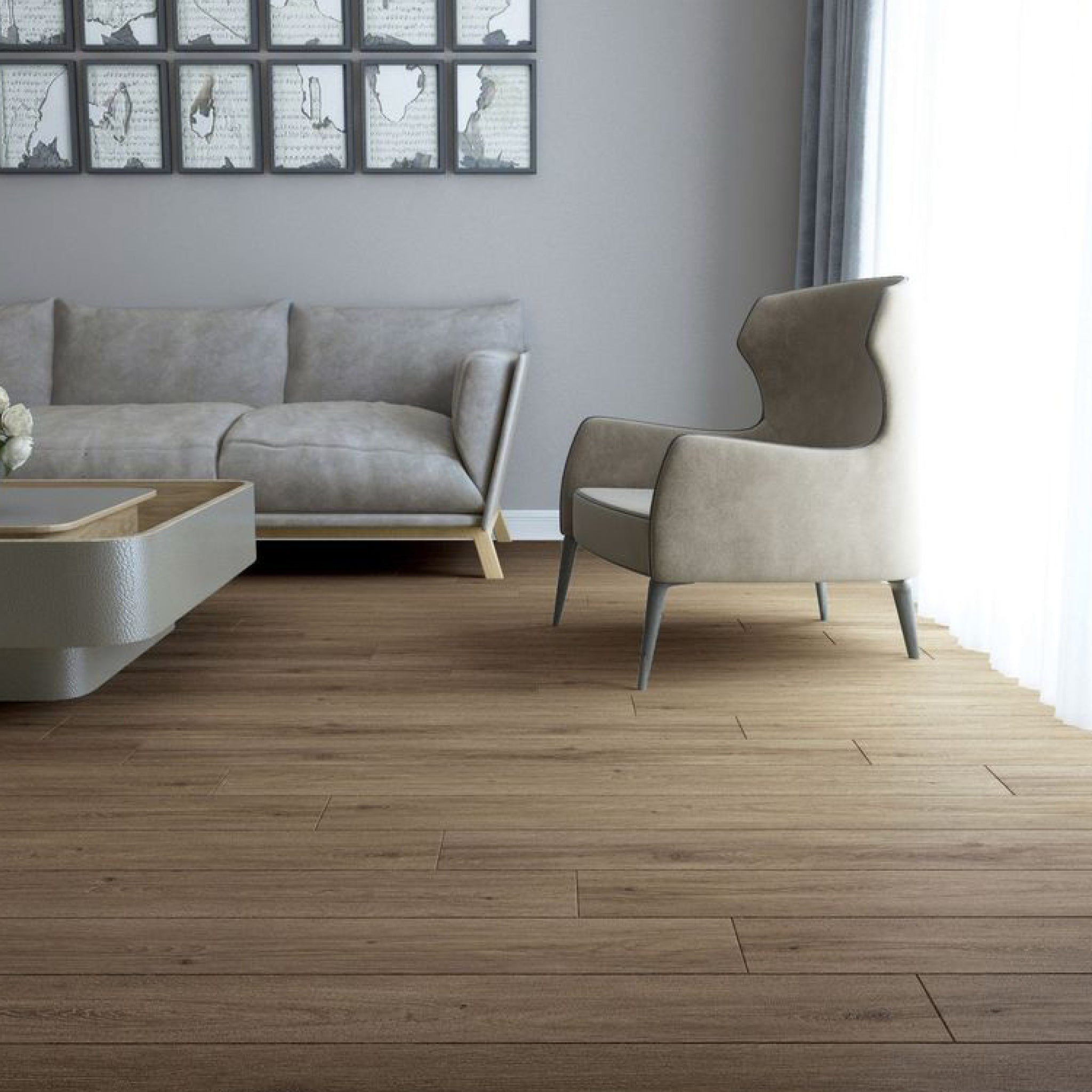 PISO SPC MANAOS OAK 1220X183X4MM/0.3MM