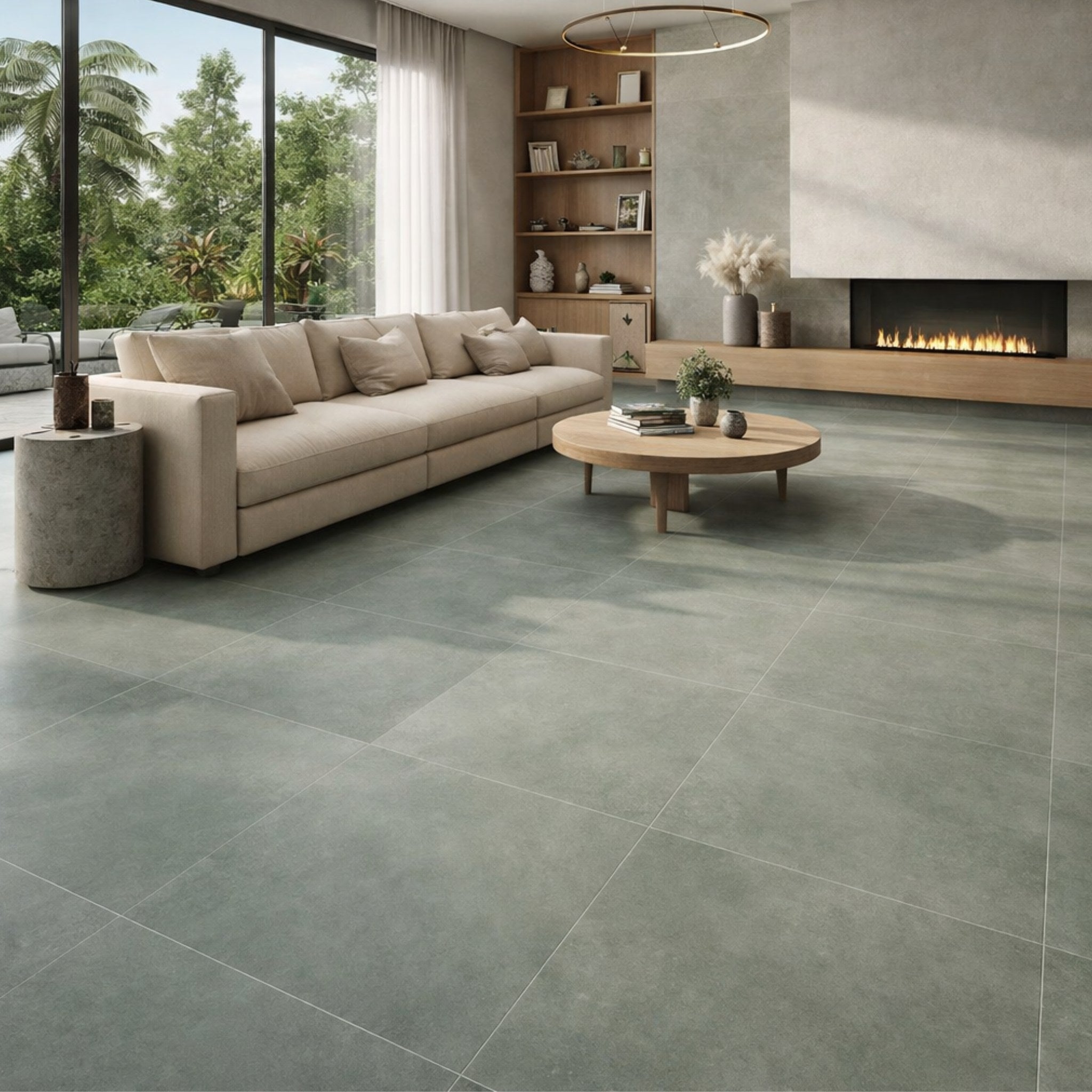 LONDRES GRIS 86X86 SATINADO RECT