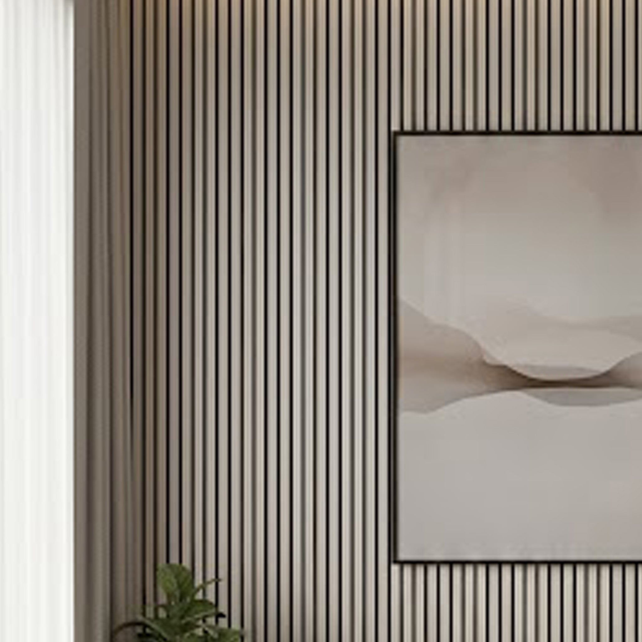 PANEL ACUSTIC NOGAL CENIZO 2900X600X21MM