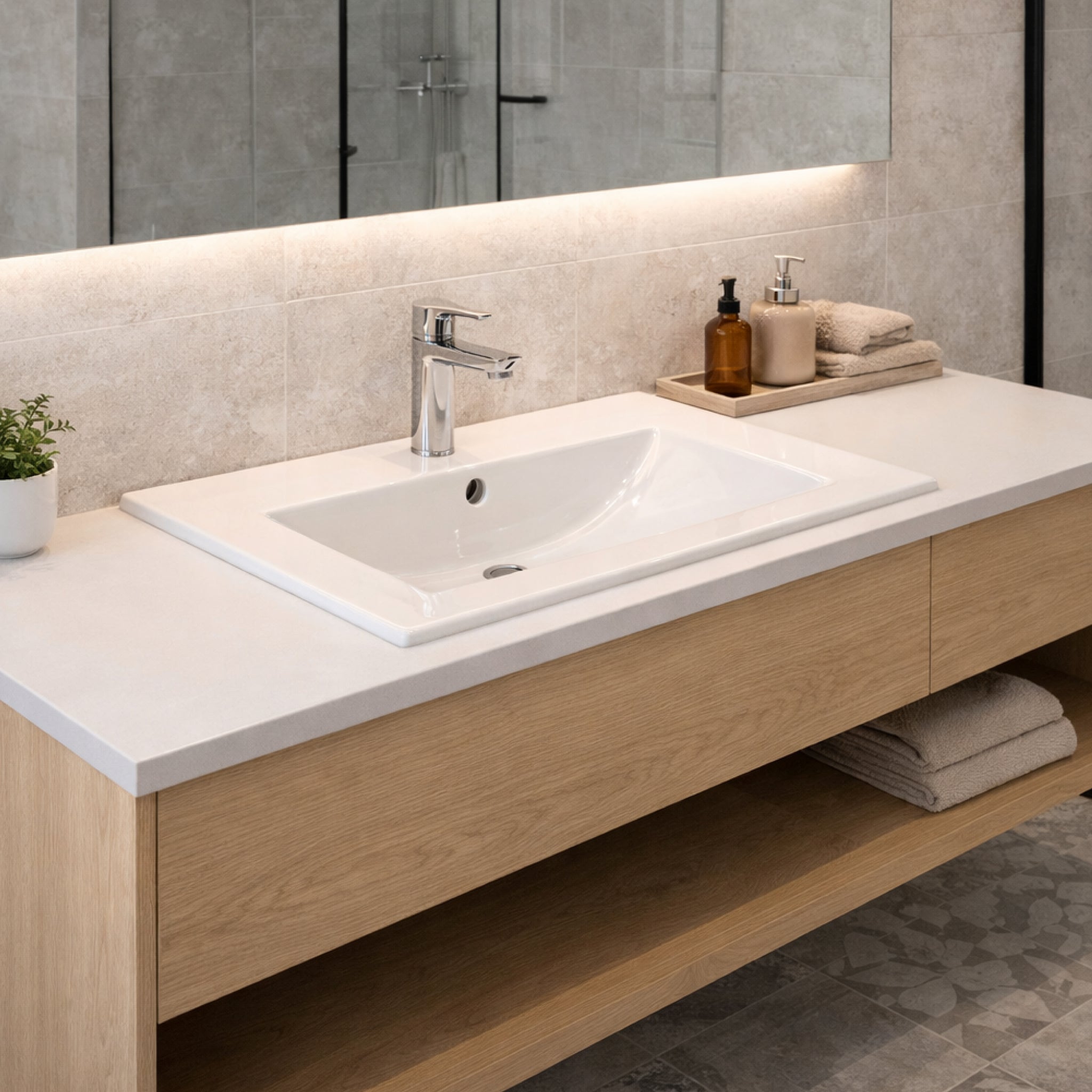 LAVAMANOS DE SOBREPONER EVIER II 600x460