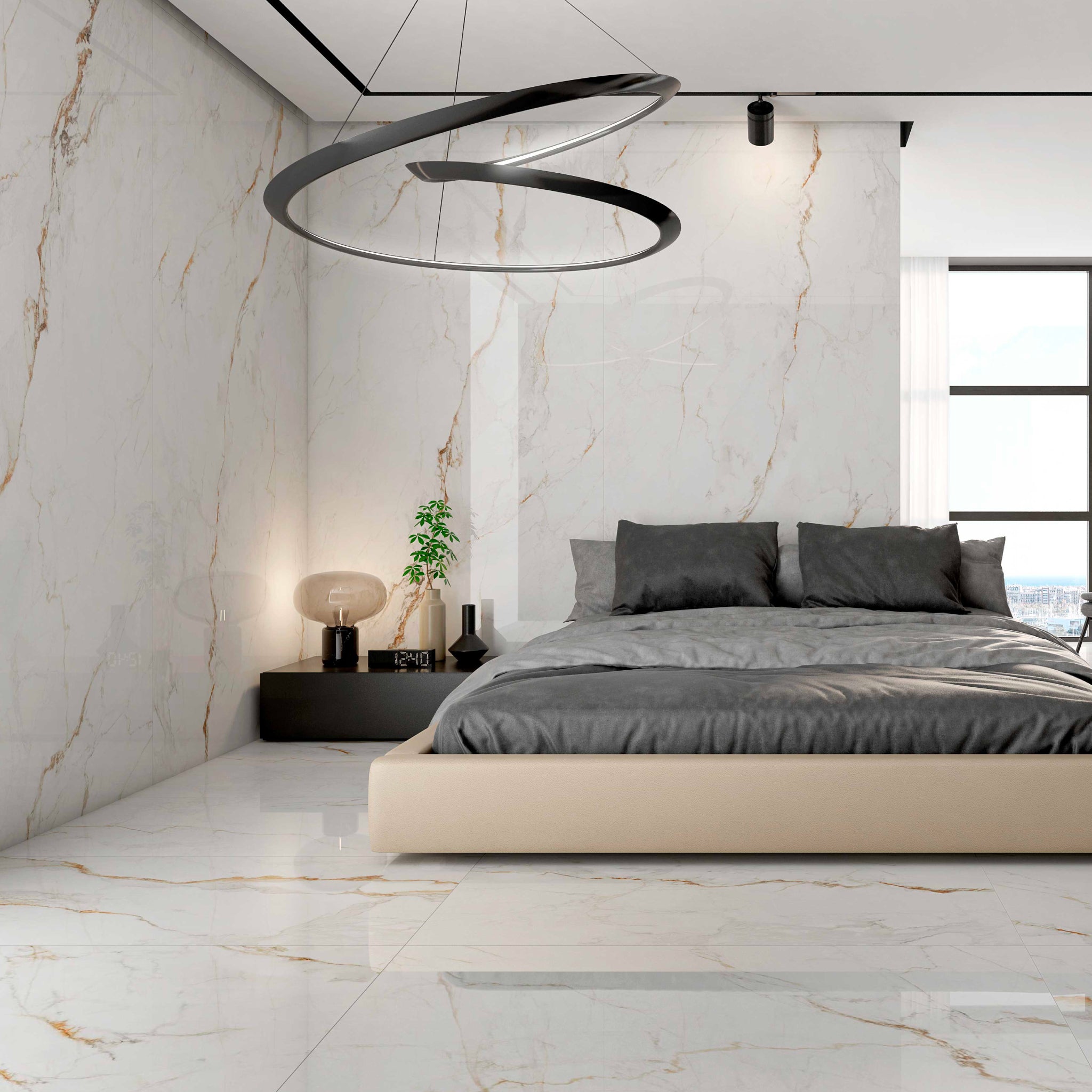 CALACATTA ORO 120X278 BRILLANTE RECT