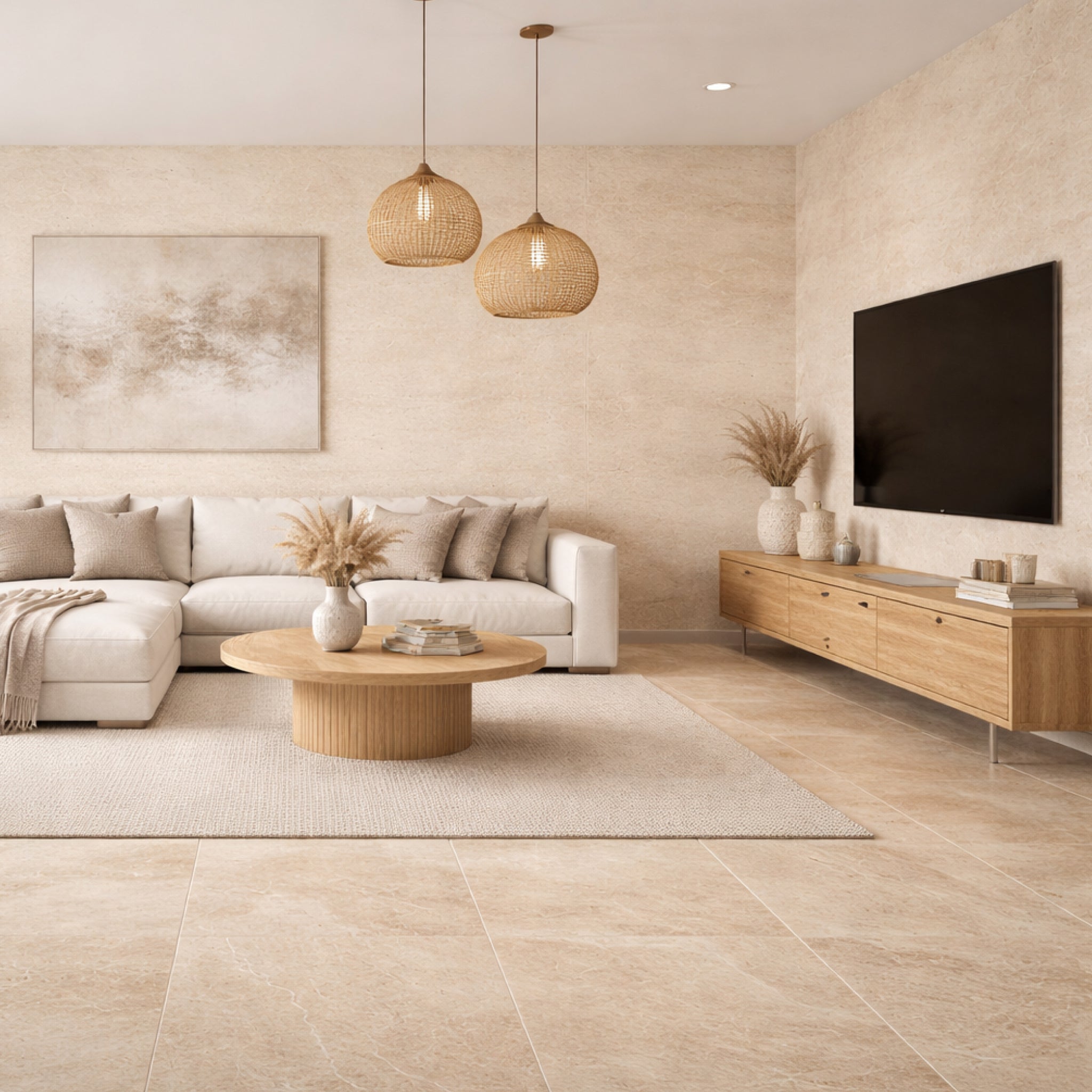 PIANTE AVORIO 75X150 SATIN RECTIFICADO