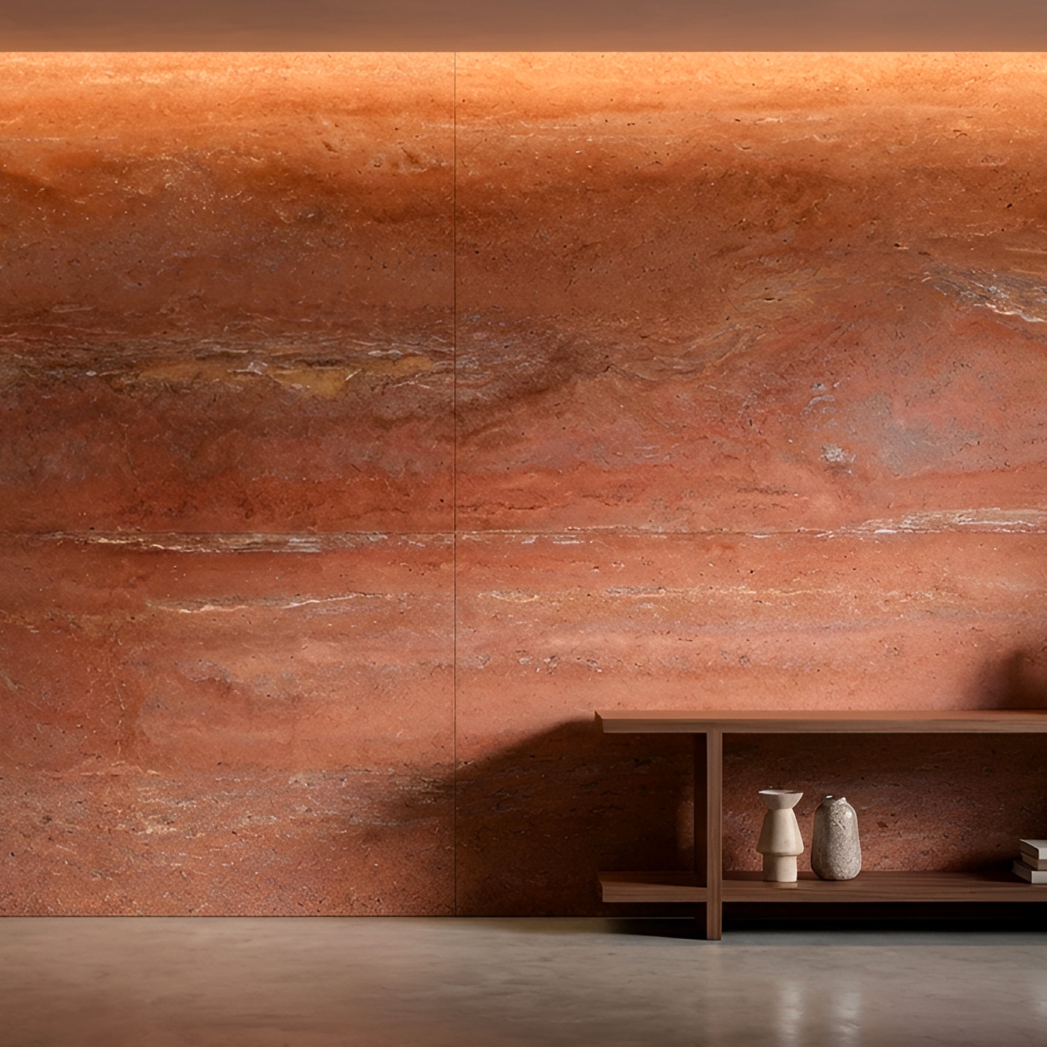 RADICI ROSSO 75X150 SATIN RECTIFICADO