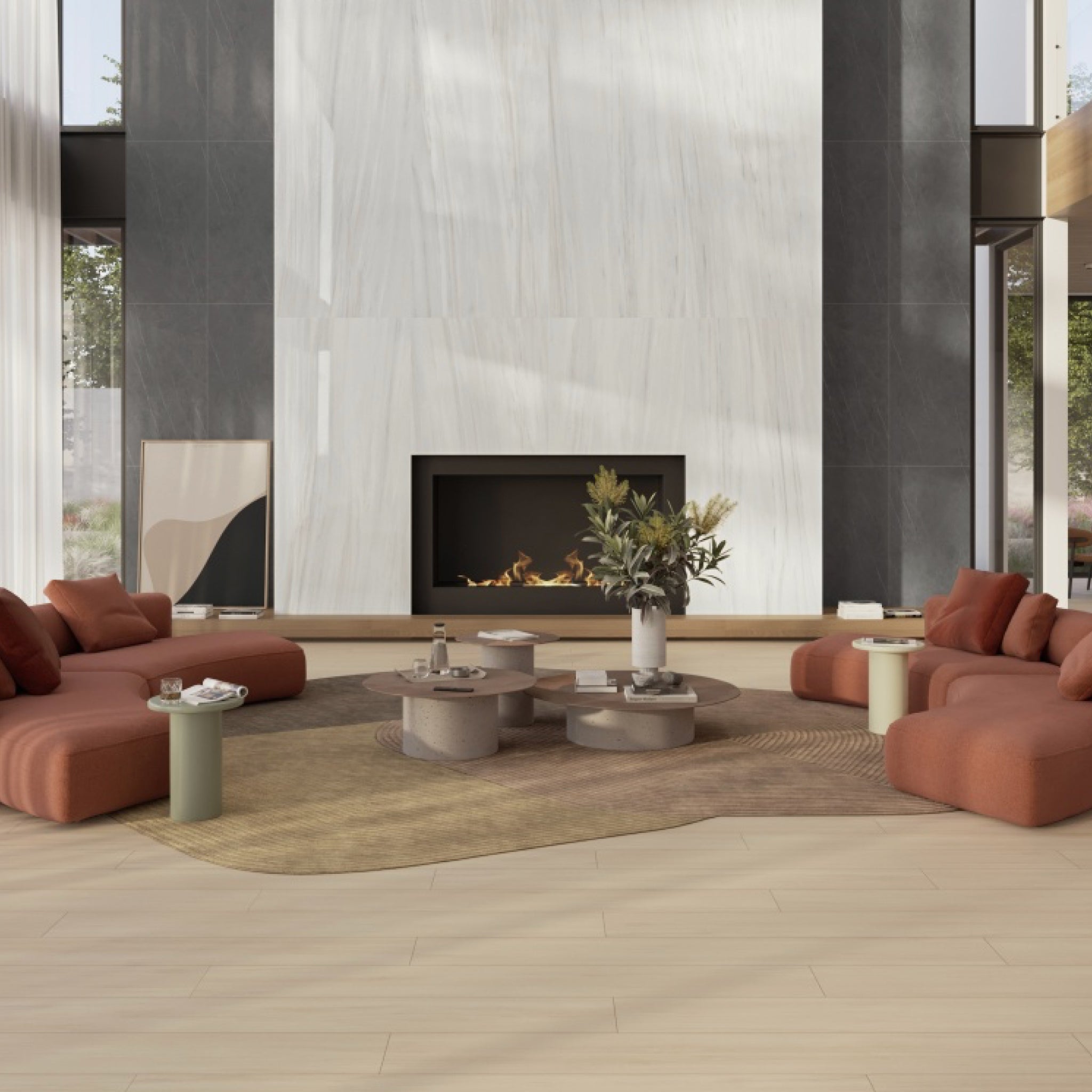 FIORITURA AVORIO 75X150 SATIN RECTIFICAD