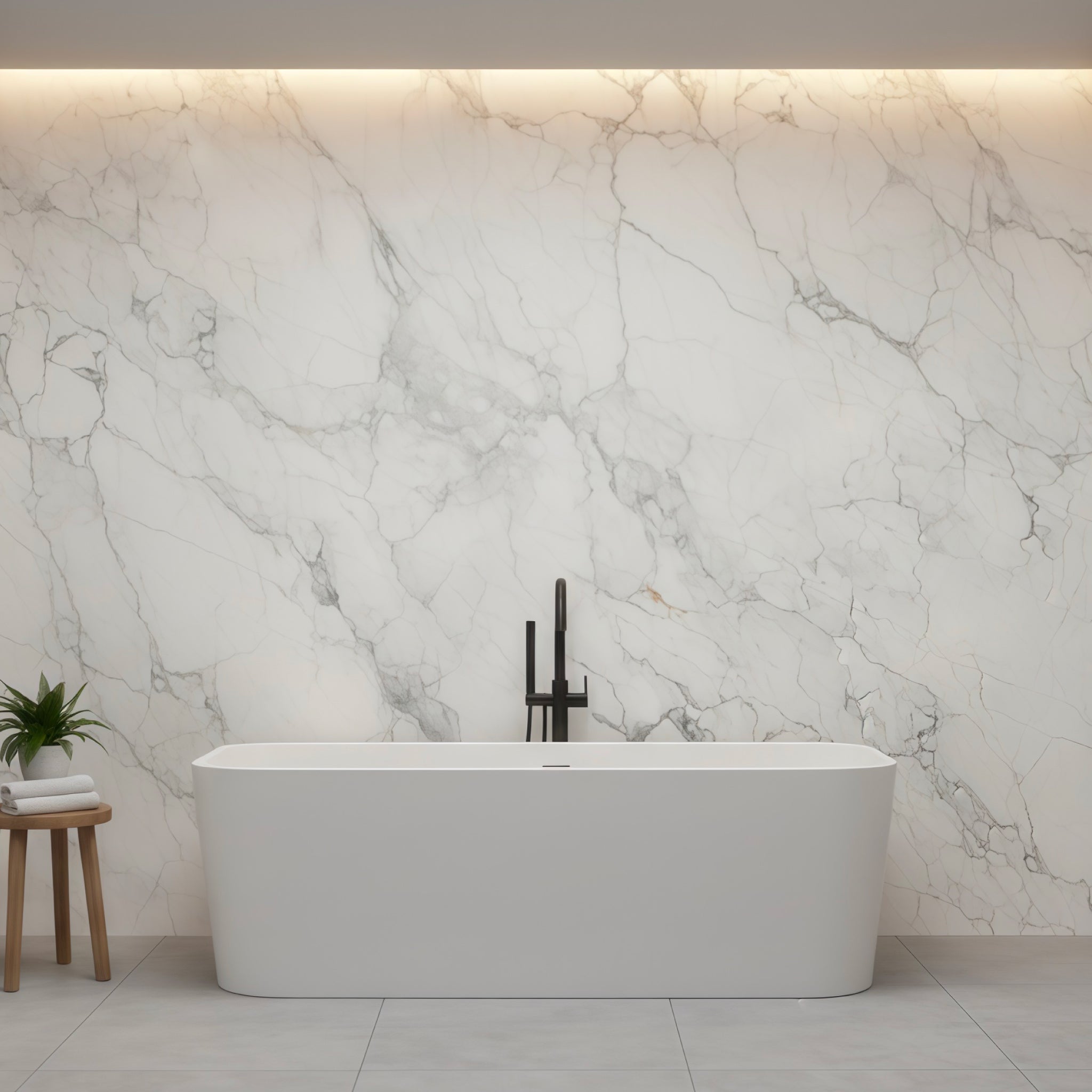 BIOMASSA BIANCO 75X150 SATIN RECTIFICADO