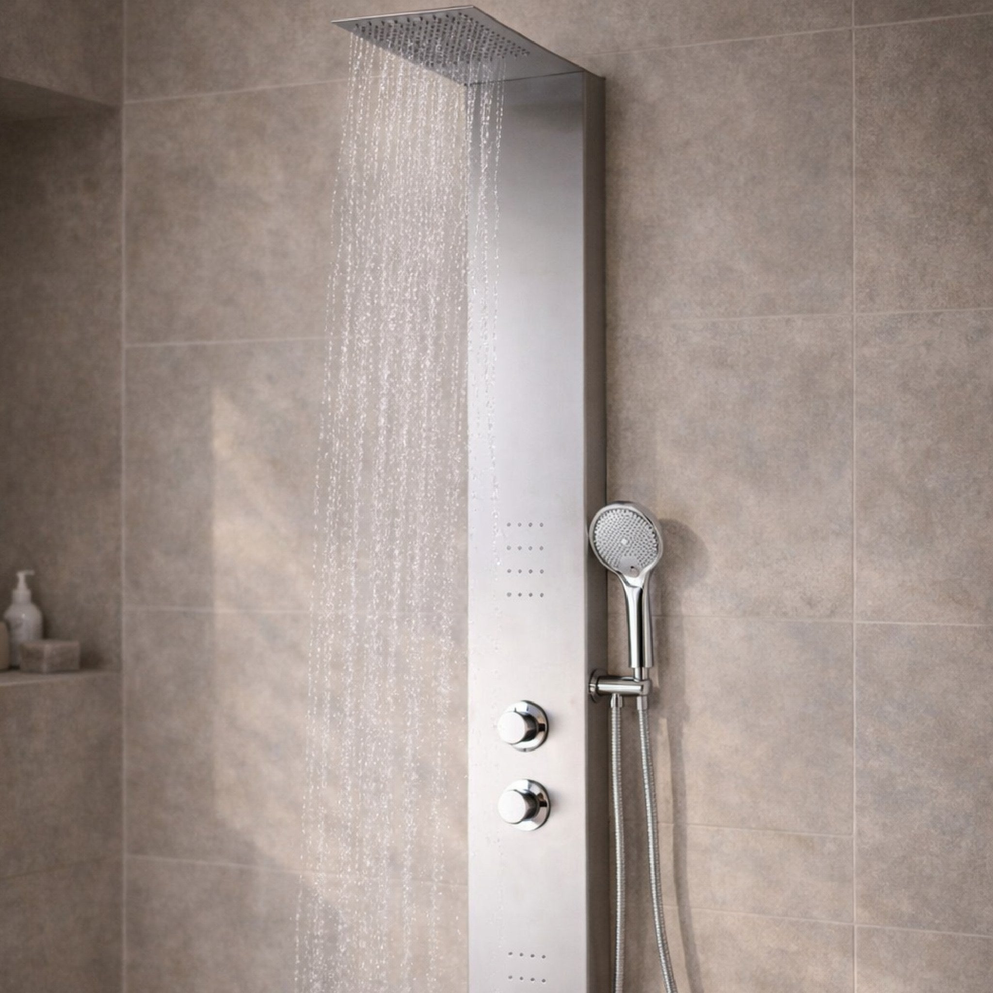 TORRE DUCHA GRANADA 1500X200X50 MM CROMA