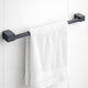 TOALLERO BARRA SABLE GUN METAL