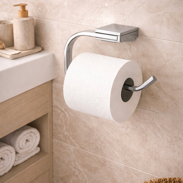 PORTAPAPEL SABLE NIQUEL CROMO BRUSHED