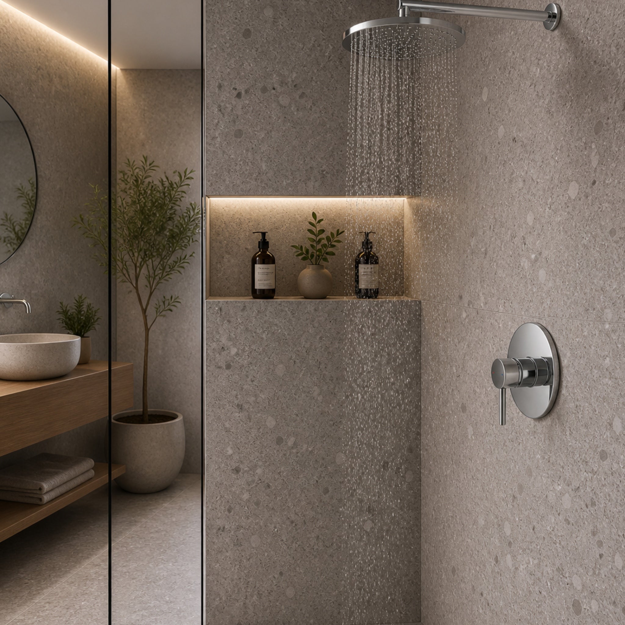 MEZCLADOR DUCHA MONOCONTROL II NEW BRISS