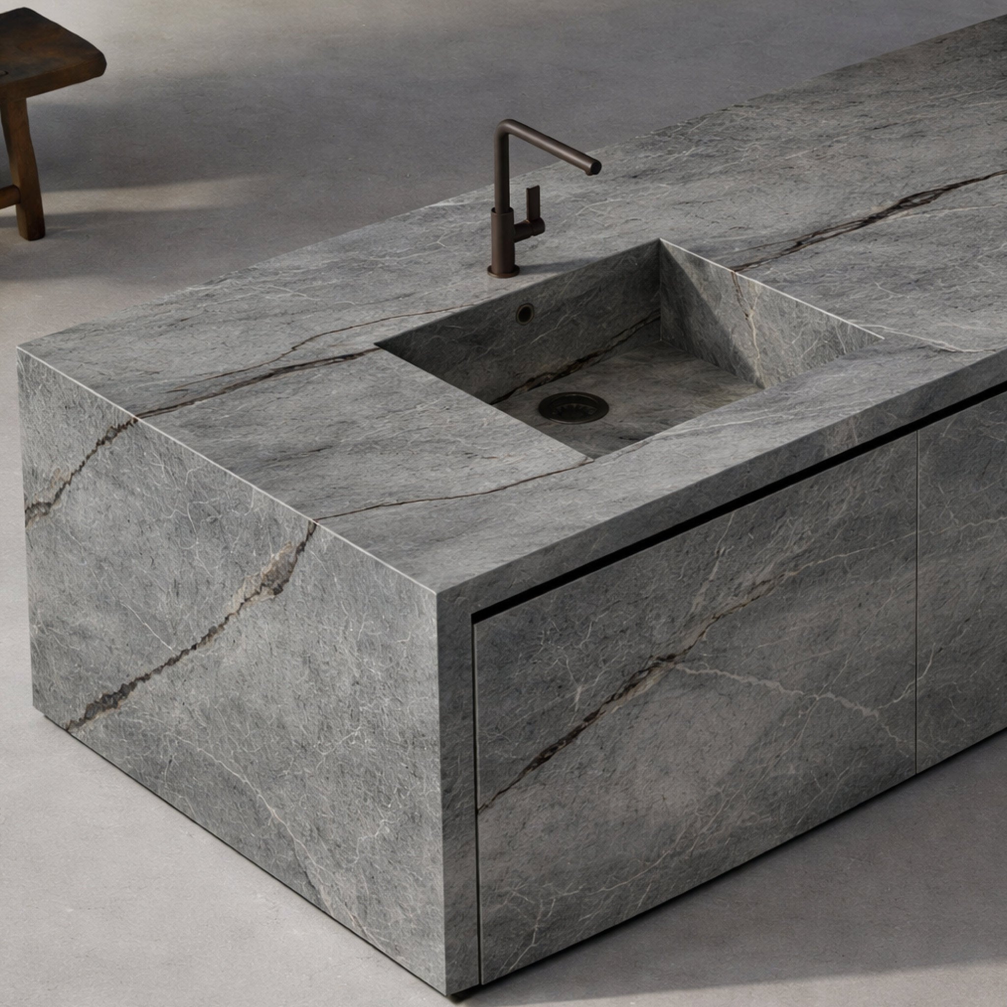 GRAND STONE LOOK SILVER GREY 120X278 RT