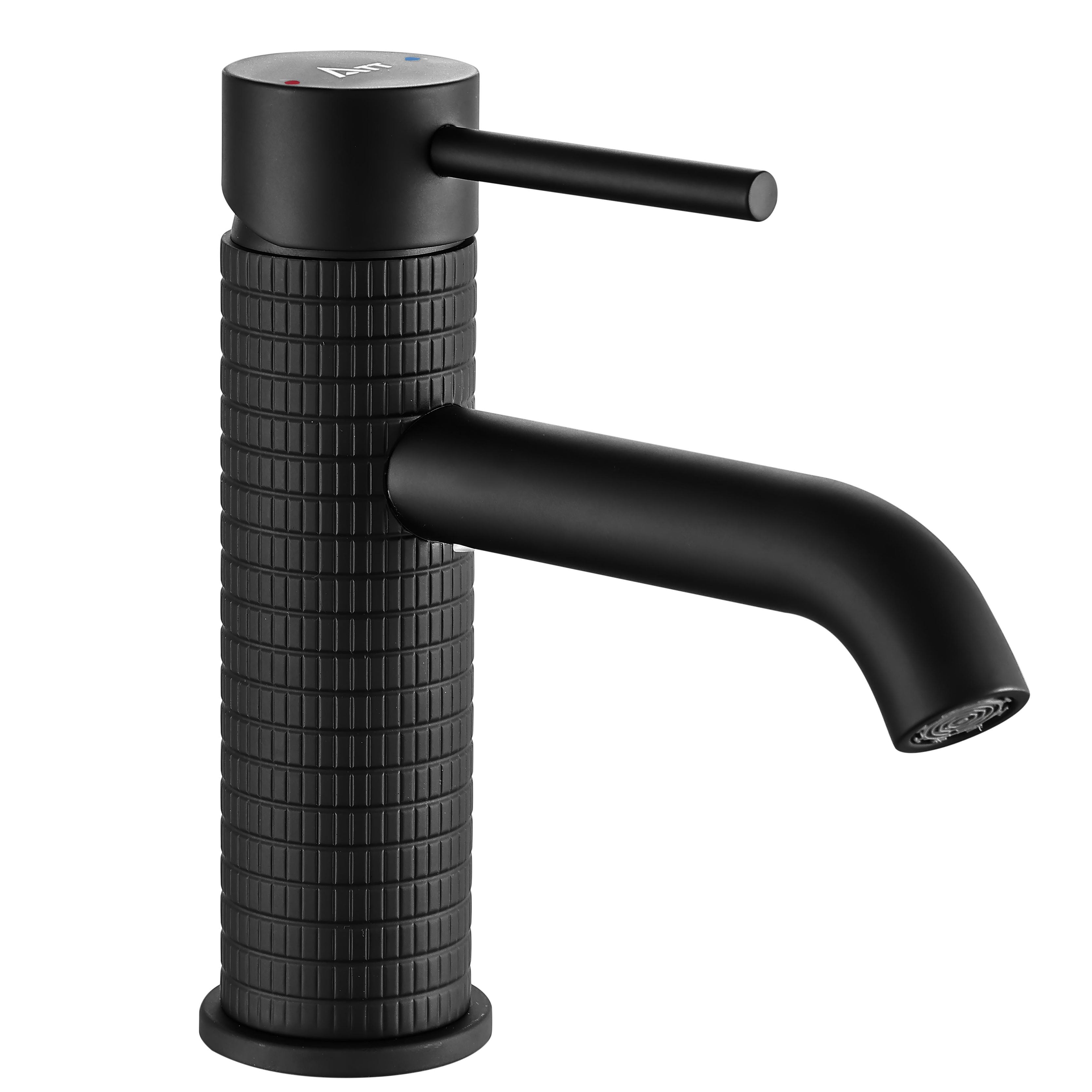 GRIFERIA LAV BAJA LUMIA NEGRO MATE