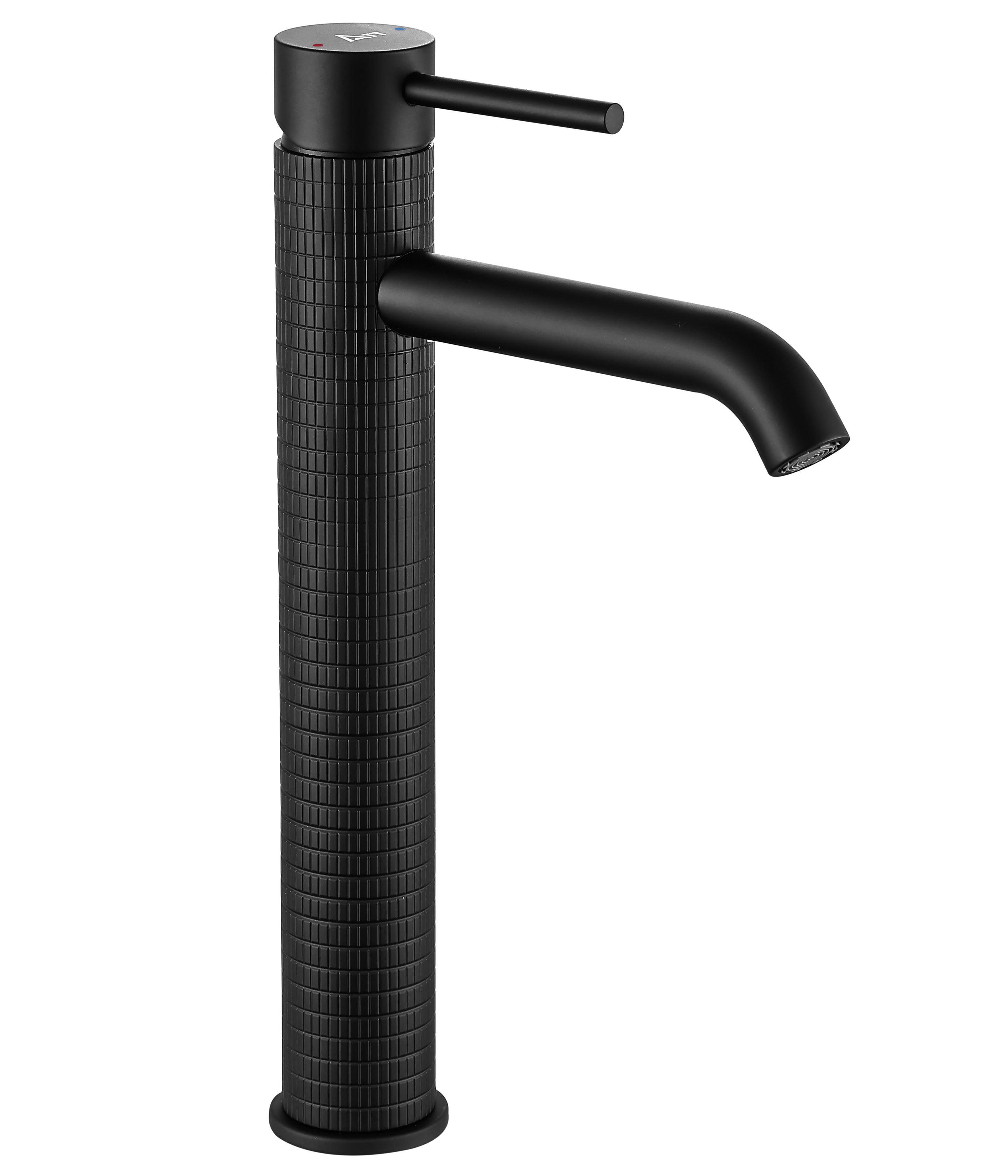 GRIFERIA LAV ALTA LUMIA NEGRO MATE