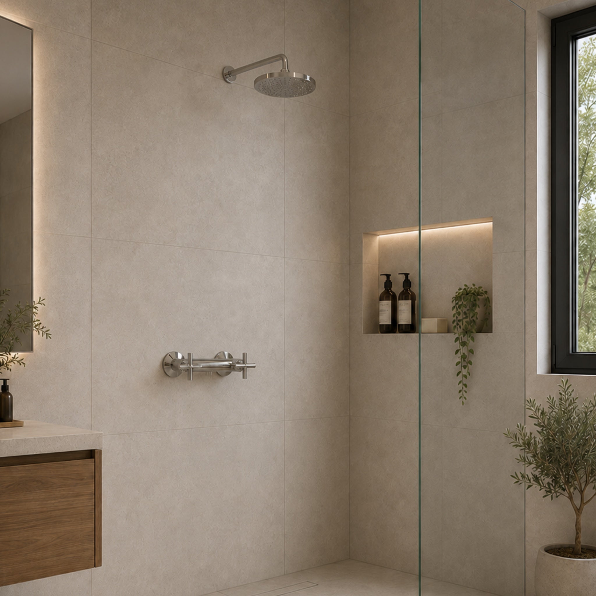 D-MEZCLADOR EXTERNO PARA DUCHA AMBAR