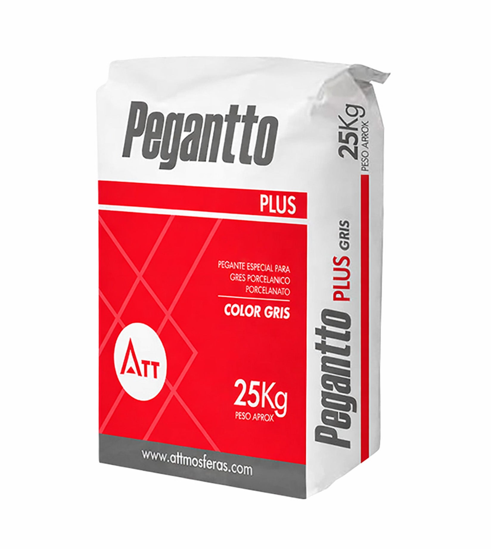 PEGANTTO PLUS GRIS PORCELANATTO X 25 KG