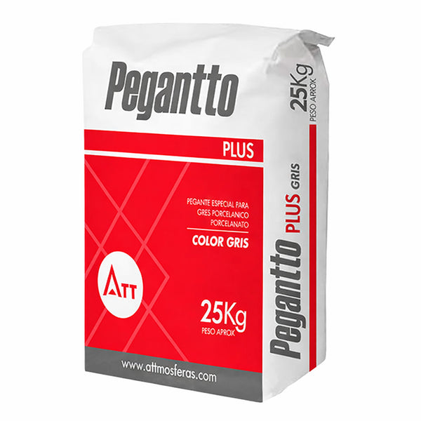 PEGANTTO PLUS GRIS PORCELANATTO X 25 KG